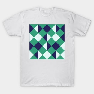 Rhombus combination T-Shirt